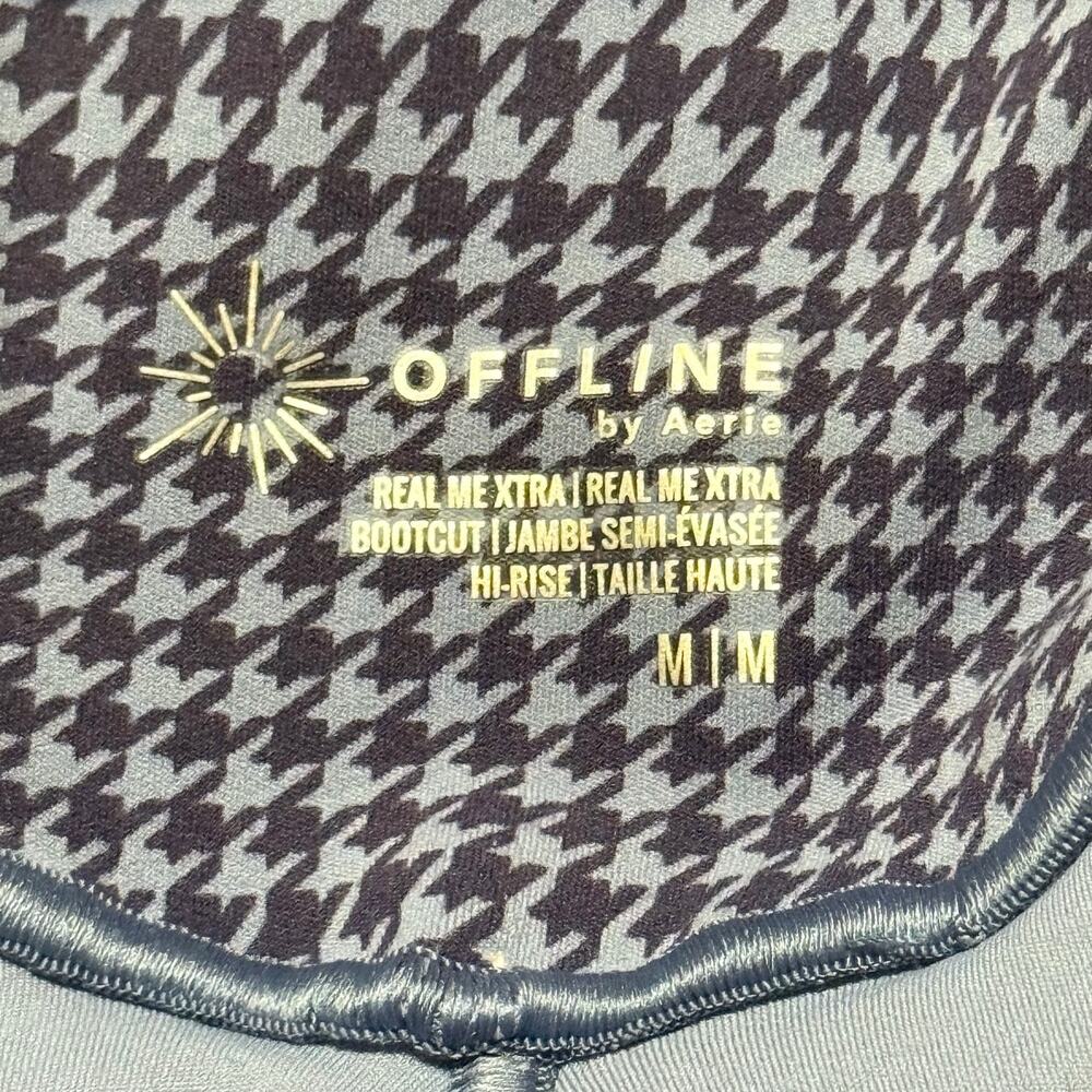 Offline Aerie Houndstooth Bootcut Leggings M - Picture 2 of 16
